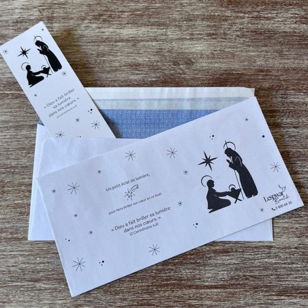 Enveloppe & Signet de Noël